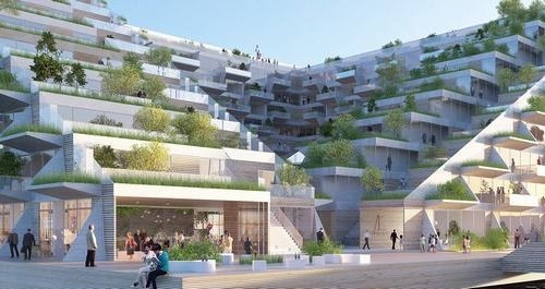 Không gian đô thị nổi bền vững tại Amsterdam