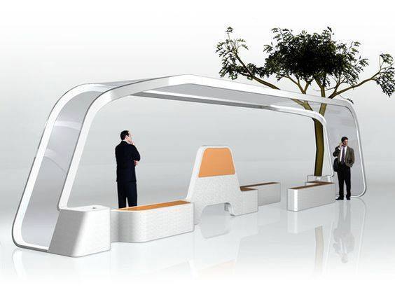 Những thiết kế điểm dừng xe bus độc đáo