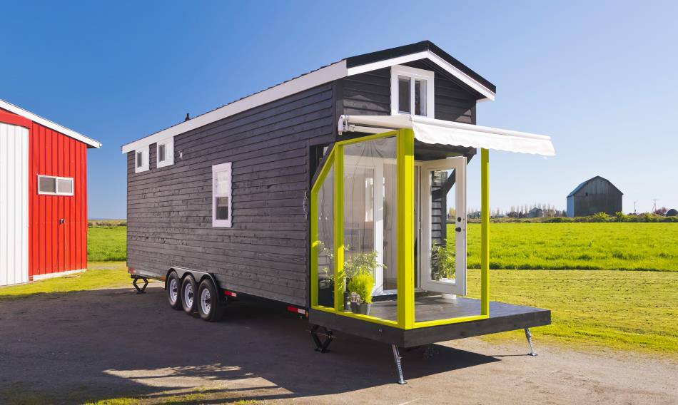 Đi khắp thế gian với nhà di động 28 m2 siêu đẹp