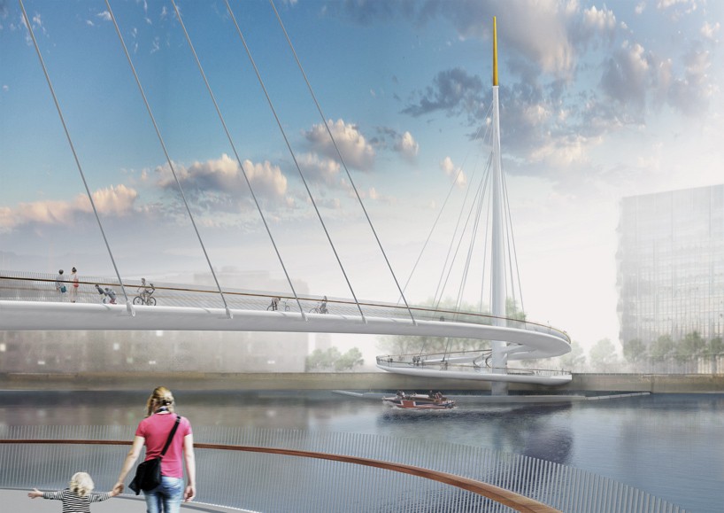 Bystrum + Robin Snell chiến thắng tại cuộc thi thiết kế cầu cho người đi bộ và xe đạp Nine Elms (Luân Đôn)