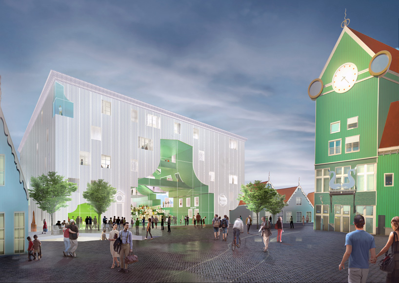 Không gian văn hoá Zaanstad (Hà Lan) của MVRDV