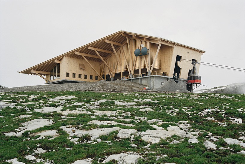 Nhà hàng trên đỉnh núi Thuỵ Sĩ của Herzog & de Meuron