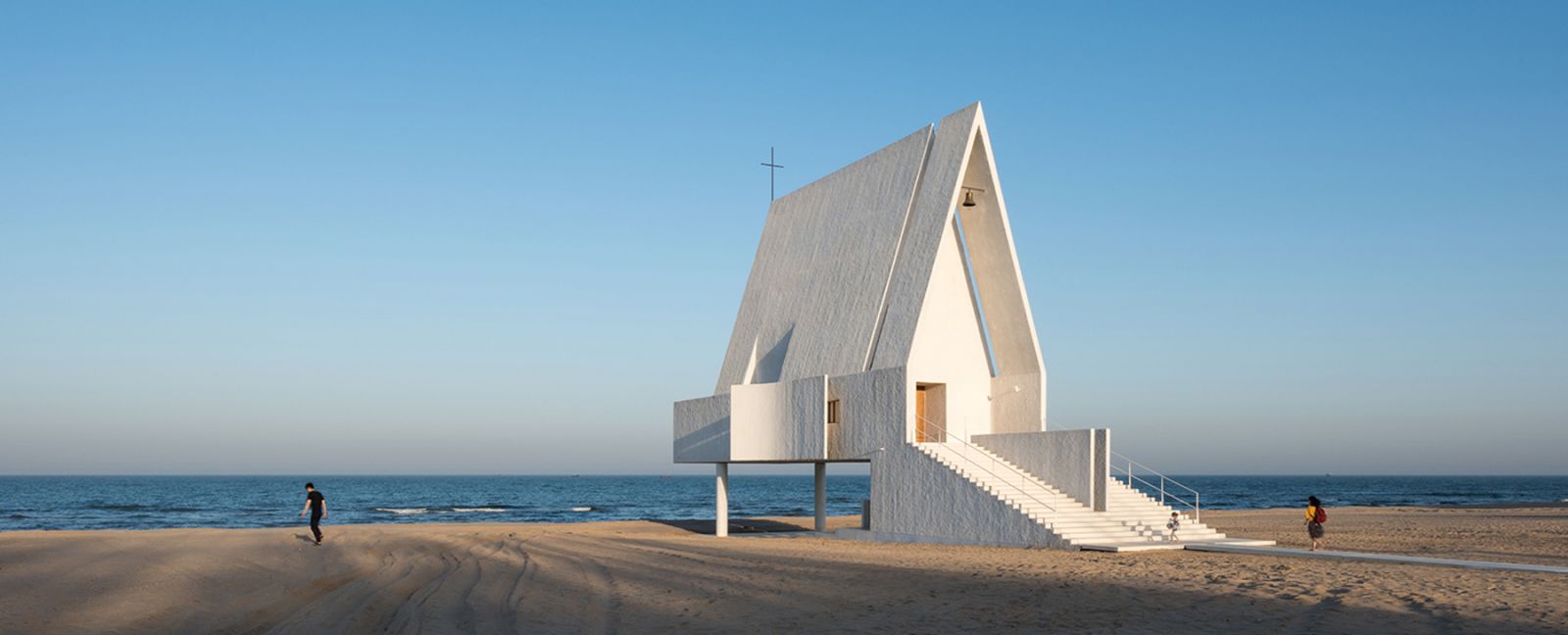 Nhà nguyện bên bờ biển của Vector Architects, Trung Quốc