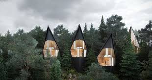 Nhà trên cây bền vững của Peter Pichler Architect (Ý)