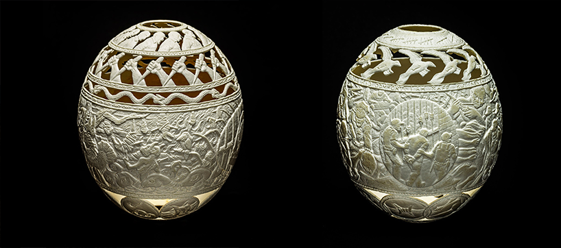 20 năm ngục tù và những vỏ trứng điêu khắc tuyệt đẹp của Gil Batle